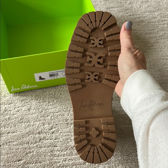 Brown and Tan Ankle Boots - Picture 5 of 7